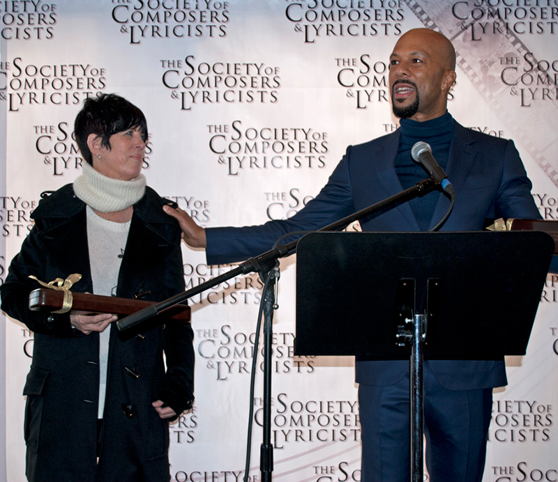 Diane Warren and Common