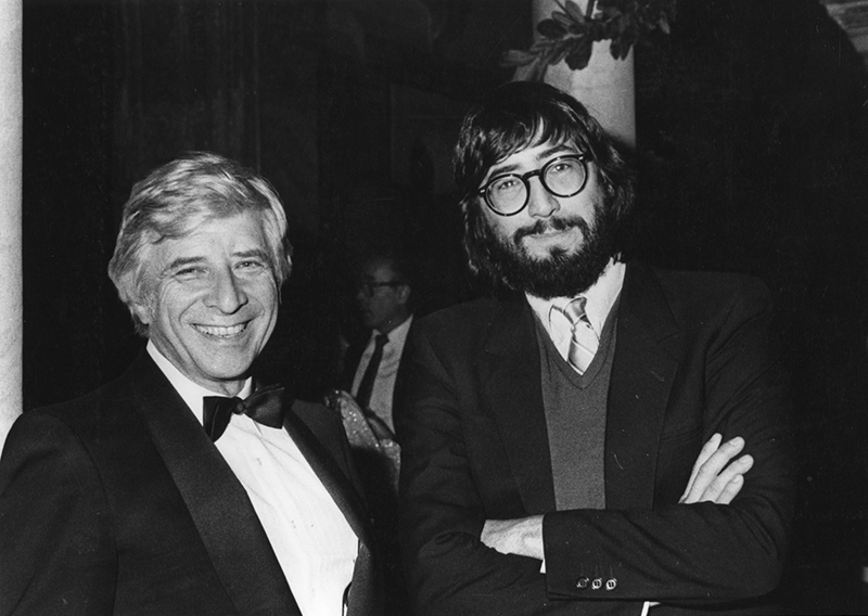 Bernstein with John Landis, 1978