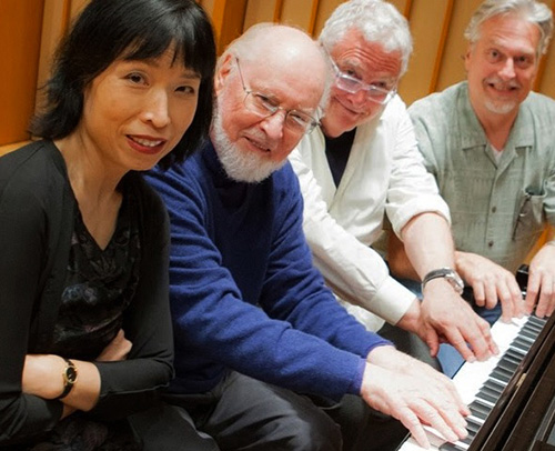 Gloria Cheng with John Williams, Randy Newman and Don Davis