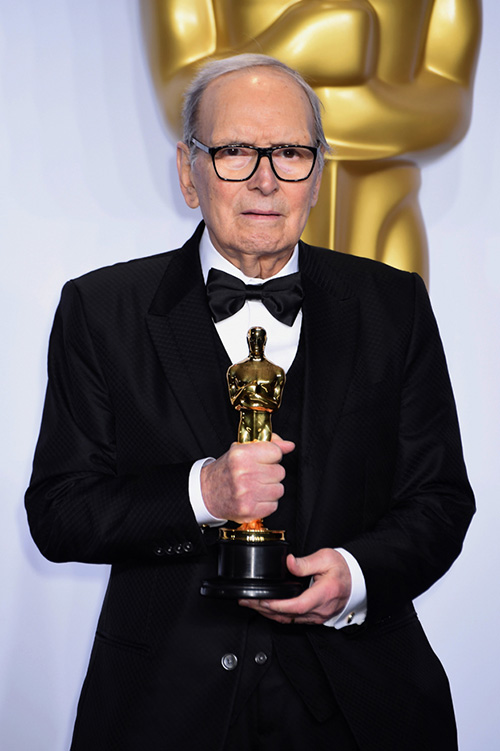 Ennio Morricone  (Photo by Jeff Kravitz/FilmMagic)