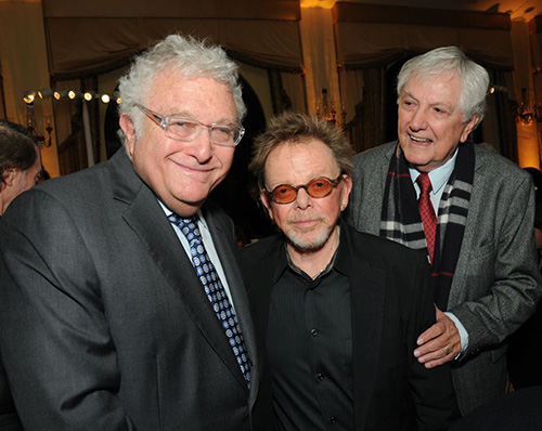 Songwriters Randy Newman, Paul Williams and Arthur Hamilton