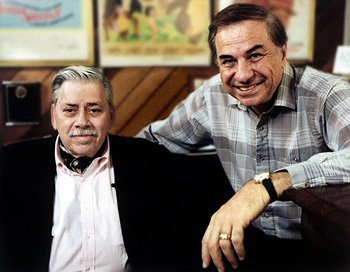 Robert B. Sherman and Richard M. Sherman (© Rex Features / W. Disney/Everett)