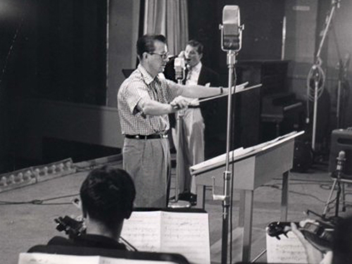 Van Alexander conducting for Gordon MacRae