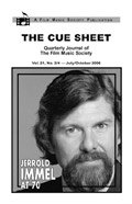 The Cue Sheet, Vol. 21, No. 3 (July 2006)