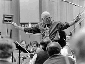 Jerry Goldsmith Conducting