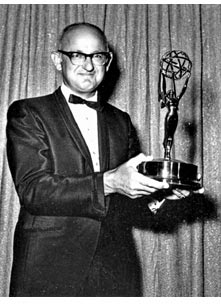 Earle Hagen with Emmy