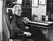 Lalo Schifrin in his home studio