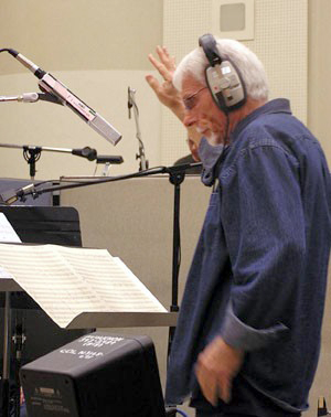 Robert Drasnin in Voodoo2 sessions. Photo: James T.